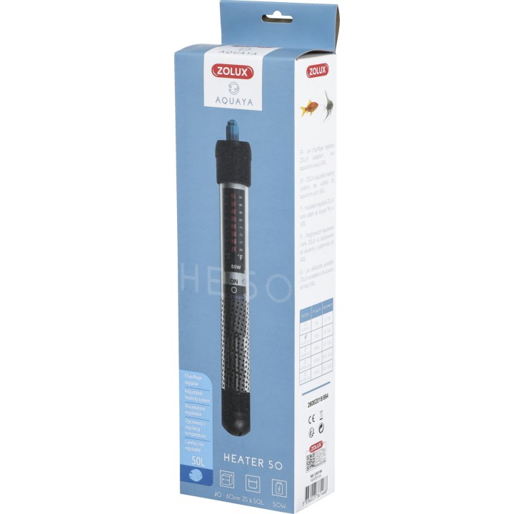 Zolux GRZAŁKA HEATER 50 Aquaya do Akwarium