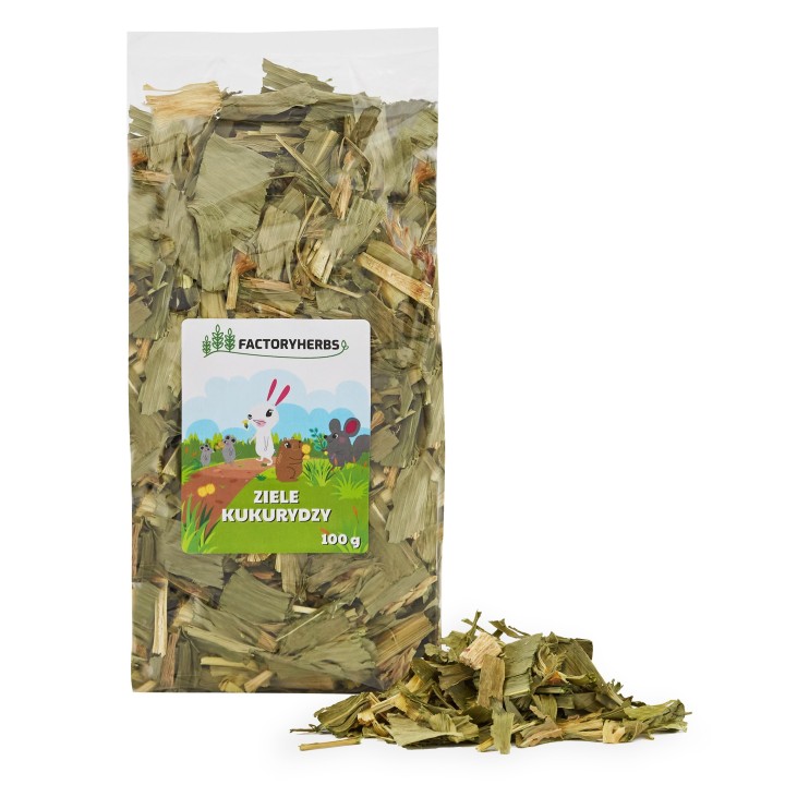 Factoryherbs Ziele kukurydzy 100g dla Gryzoni