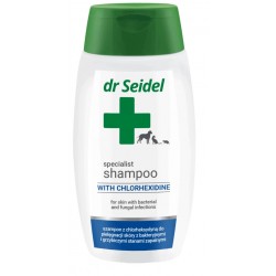 Dr Seidel SZAMPON z CHLORHEKSYDYNĄ dla Zwierząt 200ml