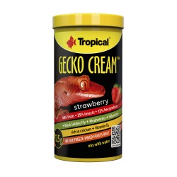 Tropical GECKO CREAM STRAWBERRY Karma Truskawka dla Gekona 100ml