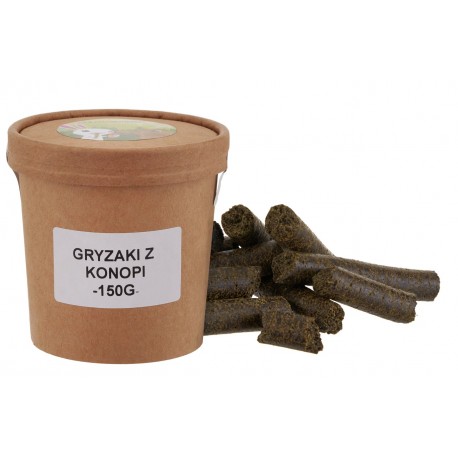 Factoryherbs GRYZAKI Z KONOPI Przysmak dla Gryzoni