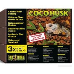 Exo Terra Podłoże dla Gadów KOKOSOWE COCO HUSK 3x8,8L