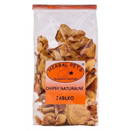 Herbal Pets Chipsy naturalne JABŁKO dla Królików i Gryzoni