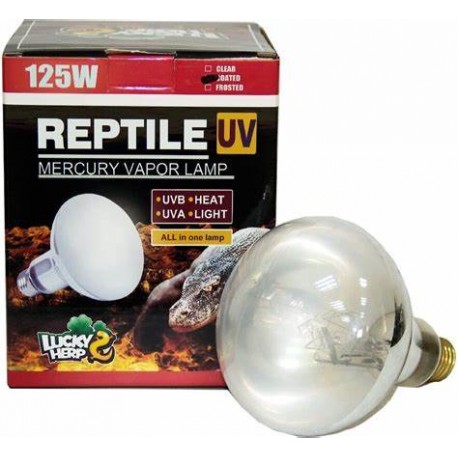 Lucky Herp ŻARÓWKA Mercury 125 COATED do Terrarium