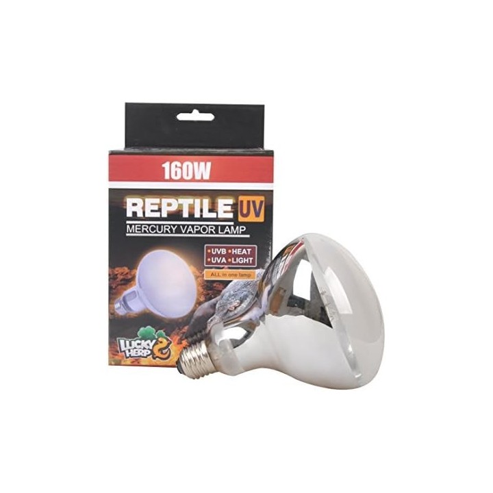 Lucky Herp ŻARÓWKA Mercury 160 FROSTED do Terrarium