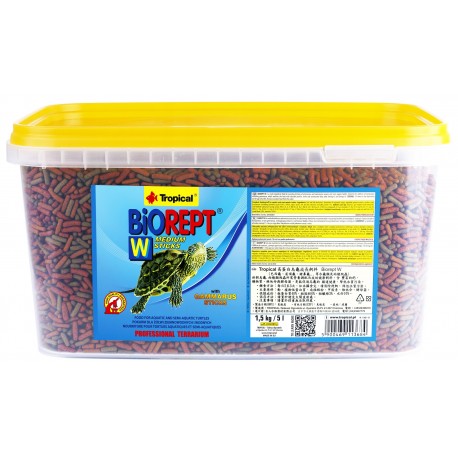 Tropical BIOREPT W Pokarm Granulat dla Żółwi Wodnych 5L/1,5kg