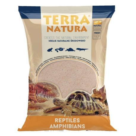 Terra Natura Piasek 6kg w worku do Terrarium