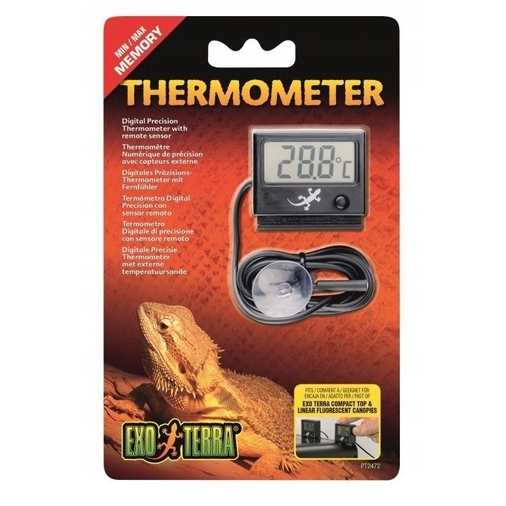 Exo terra TERMOMETR ELEKTRONICZNY do terrarium