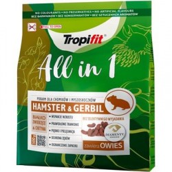 Tropifit ALL IN 1 HAMSTER&GERBIL Pokarm dla Chomików i Myszoskoczków 500g