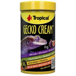 Tropical GECKO CREAM FIG Karma Figa dla Gekona 100ml