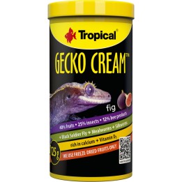 Tropical GECKO CREAM FIG Karma Figa dla Gekona 250ml