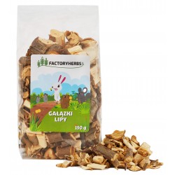 Factoryherbs Gałązki lipy dla Królików i Gryzoni