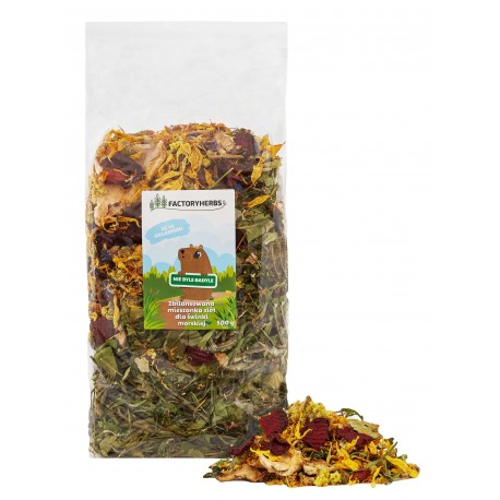 Factoryherbs Nie byle badyle dla Świnki Morskiej 500g