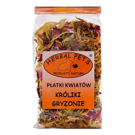 Herbal Pets PŁATKI KWIATÓW dla Królików i Gryzoni