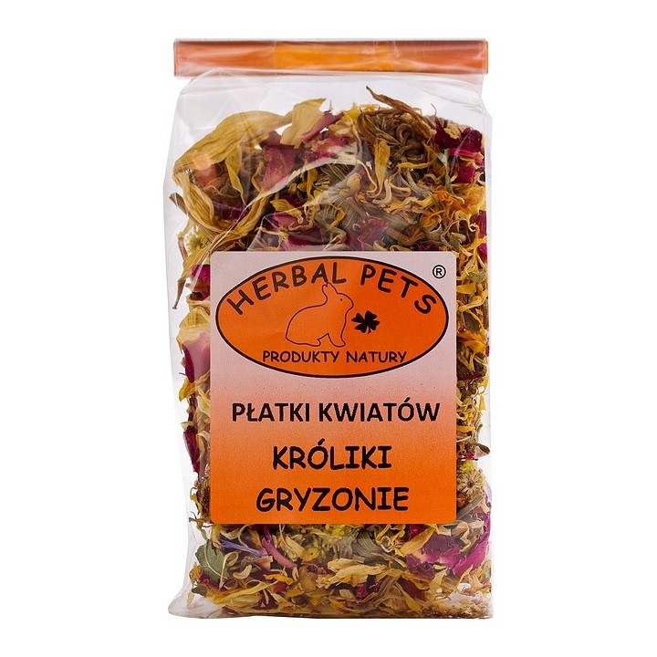 Herbal Pets PŁATKI KWIATÓW dla Królików i Gryzoni