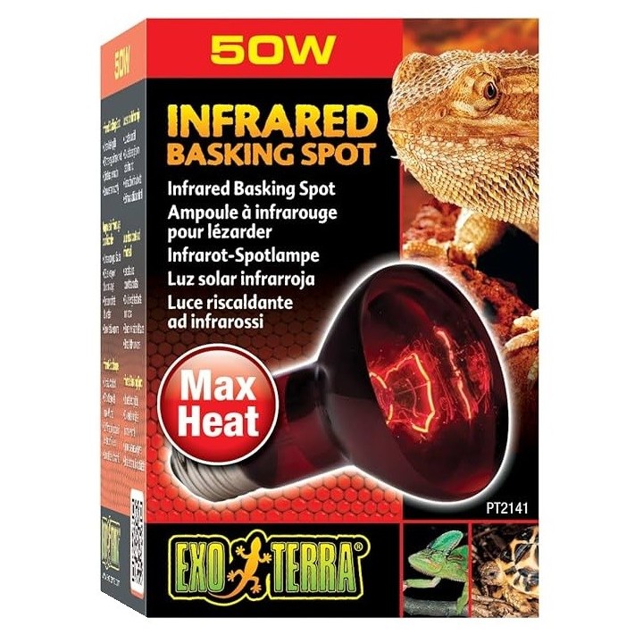 Exo Terra ŻARÓWKA GRZEWCZA Infrared Basking Spot R20/50W do Terrarium