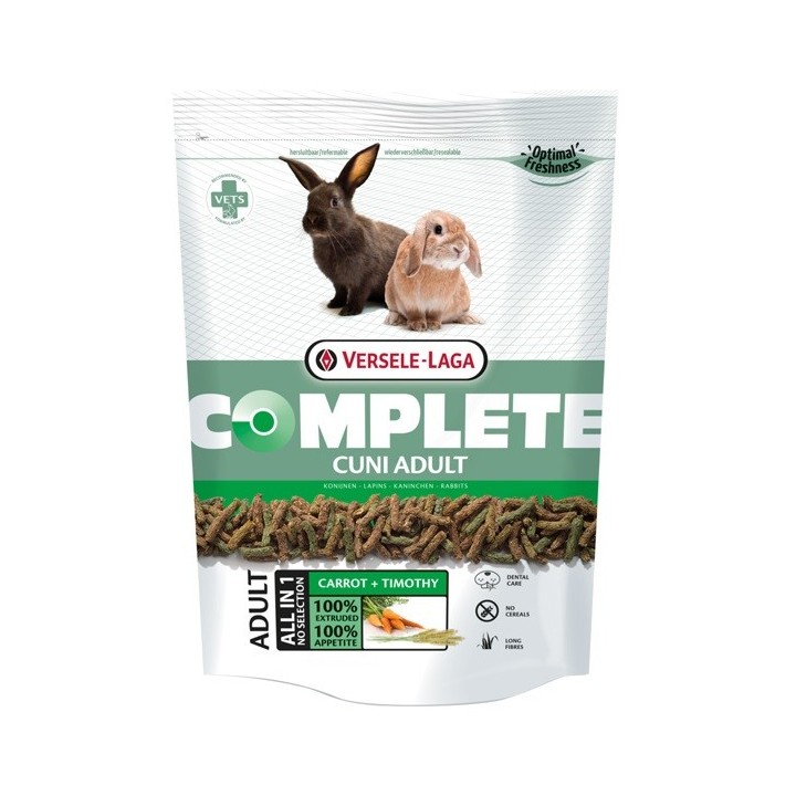Versele Laga Adult Complete Karma dla DOROSŁYCH KRÓLIKÓW MINIATUROWYCH 500g