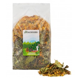 Factoryherbs MIESZANKA ZIÓŁ Podtswowych dla Gryzoni 1kg