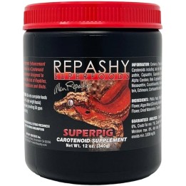 Repashy SUPER PIG Wzmacnia PIGMENT,WYBARWIENIE dla Gadów,Płazów,Ryb 85g