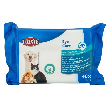 Trixie CHUSTECZKI Nawilżane do Oczu dla Królika