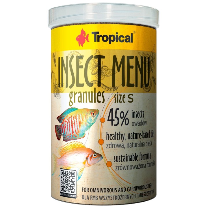 Tropical Insect Menu Granulat S dla Ryb 1000ml