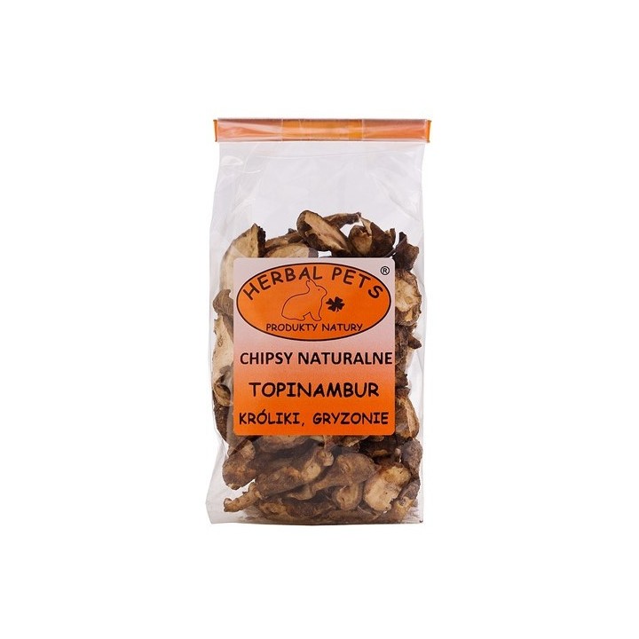 Herbal Pets Chipsy TOPINAMBUR dla Królików i Gryzoni