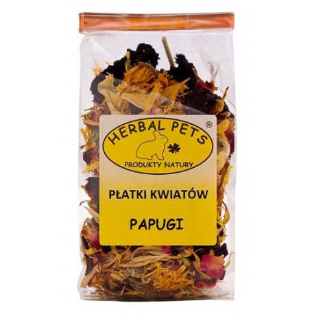 Herbal Pets PŁATKI KWIATÓW dla Papug