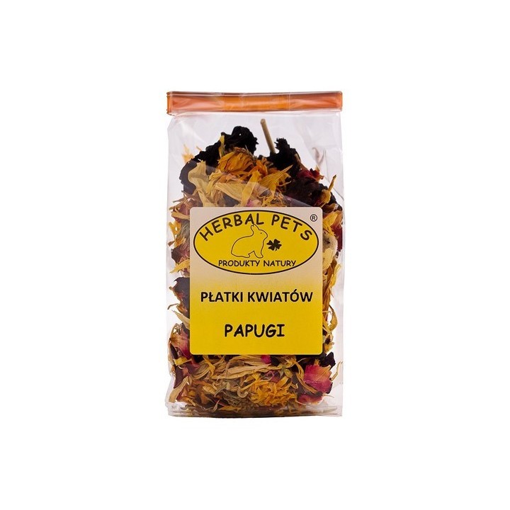 Herbal Pets PŁATKI KWIATÓW dla Papug