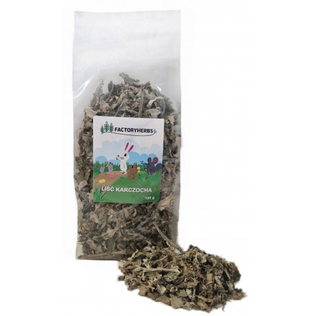 Factoryherbs LIŚĆ Karczocha dla Królików i Gryzoni