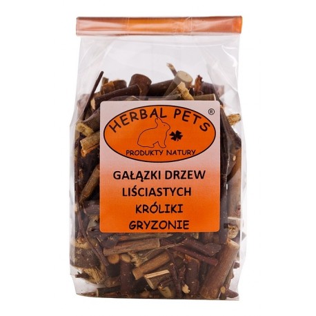 Herbal Pets GAŁĄZKI DRZEW LIŚCIASTYCH dla Królików i Gryzoni