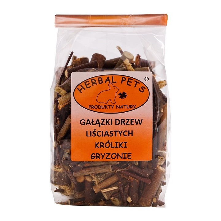 Herbal Pets GAŁĄZKI DRZEW LIŚCIASTYCH dla Królików i Gryzoni
