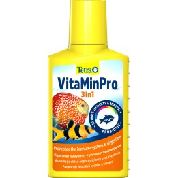 Tetra VitaMinPro 3in1 WITAMINY I PROBIOTYKI do Akwarium 100 ml