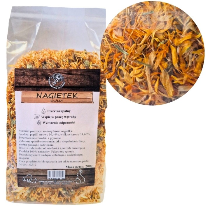 Nagietek dla Królików i Gryzoni 200g