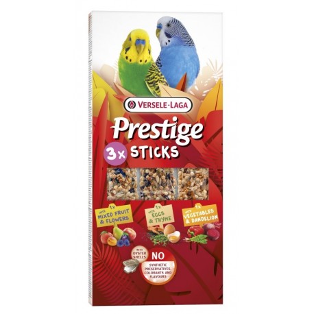 Versele Laga Prestige Sticks Small Parakeets MIX 3 KOLBY dla Małych Papużek