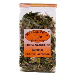 Herbal Pets Chipsy naturalne BROKUŁ dla Królików i Gryzoni