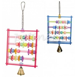 Panama Pet Liczydło z dzwonkiem dla Ptaków