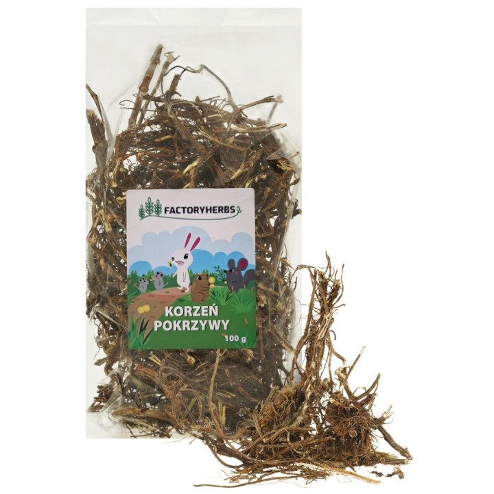 Factoryherbs KORZEŃ POKRZYWY dla Królików i Gryzoni