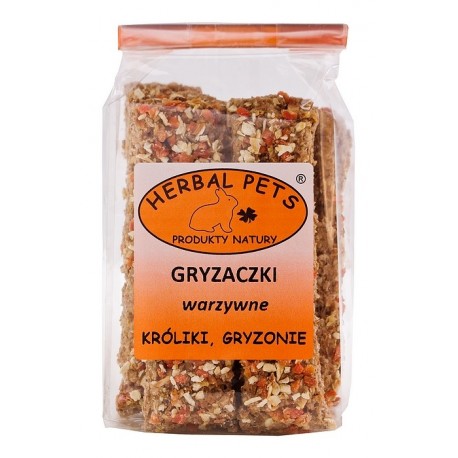 Herbal Pets GRYZACZKI WARZYWNE dla Królików i Gryzoni