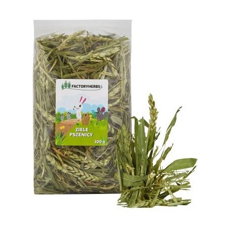 Factoryherbs ZIELE PSZENICY dla Królików i Gryzoni 100g
