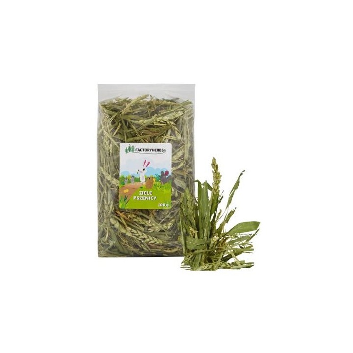 Factoryherbs ZIELE PSZENICY dla Królików i Gryzoni 100g