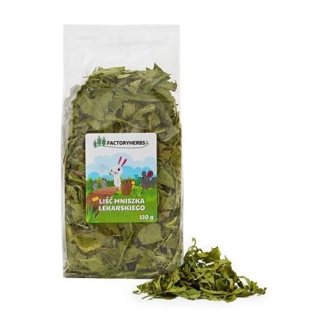 Factoryherbs Liście mniszka lekarskiego dla Gryzoni 130g