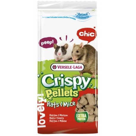 Versele Laga Crispy Pellets KARMA Granulat dla SZCZURA I MYSZY 1kg