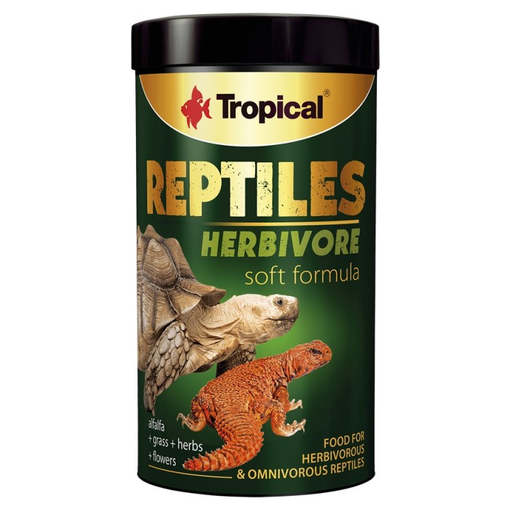 Tropical Reptiles Herbivore Soft POKARM dla GADÓW ROŚLINOŻERNYCH 250ml/65g