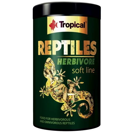 Tropical Reptiles Herbivore Soft POKARM dla GADÓW ROŚLINOŻERNYCH 1000ml/260g