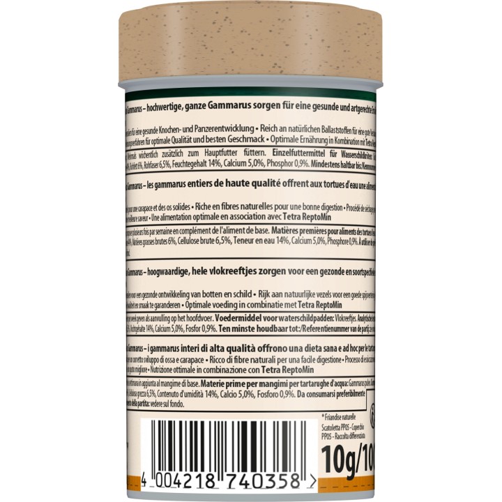 Tetra GAMMARUS dla Żółwi Wodnych 100ml