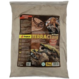Tropical Terraclay PIASEK z Gliną do Terrarium BROWN 5kg