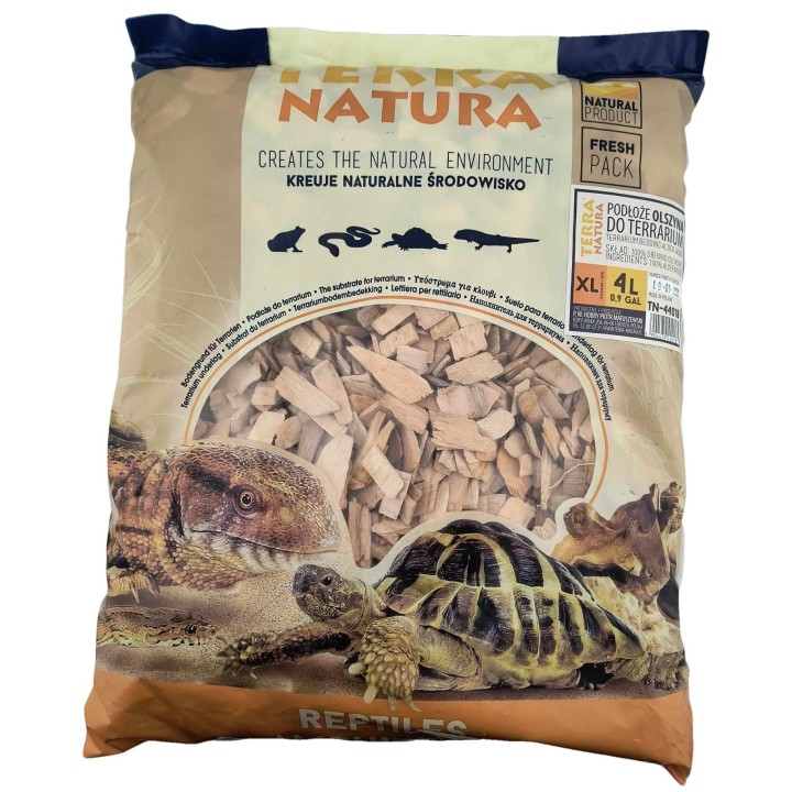 Terra Natura Podłoże NATURALNE OLSZYNA XL do Terrarium