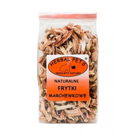 Herbal Pets Naturalne FRYTKI MARCHEWKOWE dla Królików i Gryzoni