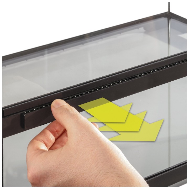 Exo Terra Pro TERRARIUM SZKLANE XS WYSOKIE 30x30x45cm dla Gadów, Płazów i Bezkręgowców
