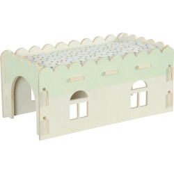 Zolux Cosy DOMEK DREWNIANY dla Królika,Kawii,Myszoskoczka XL